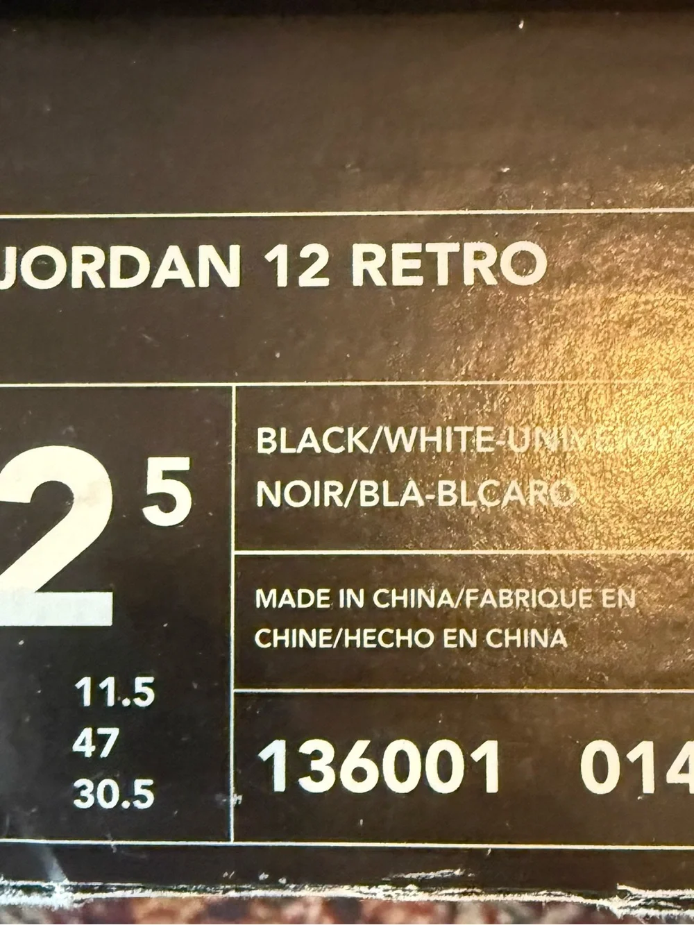 Jordan 12 Retro Nubuck - Men's Black High-Top Sneakers with Silver Accents